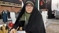 ضرورت انتقال پیام مظلومیت ملت فلسطین با هنر خطاطی + ویدئو