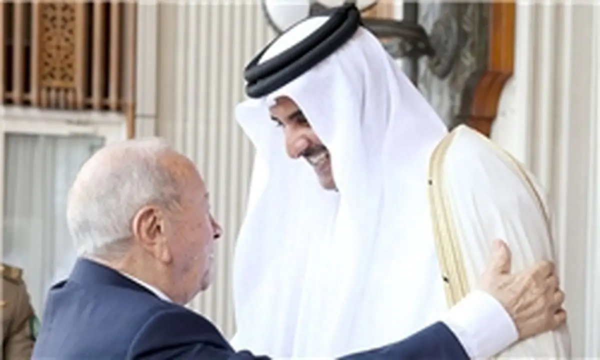 رایزنی رئیس دولت وحدت لیبی با امیر قطر