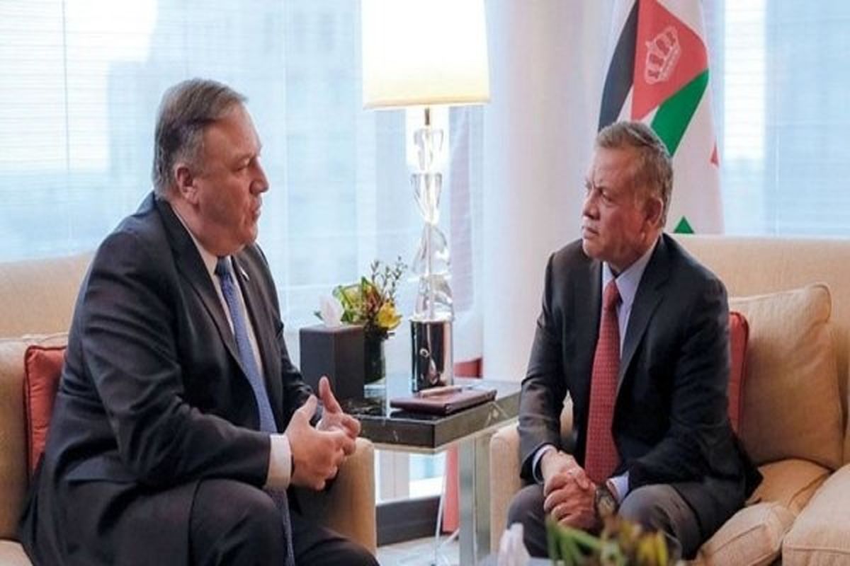 محورهای دیدار وزیر خارجه آمریکا و پادشاه اردن