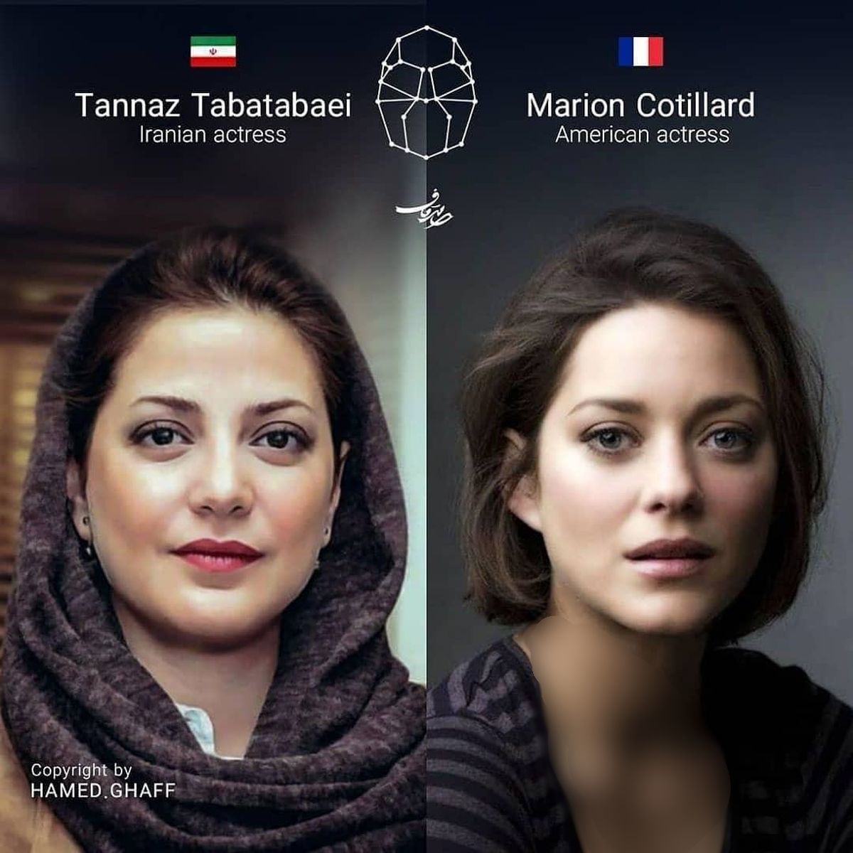 تشابه جالب چهره طناز طباطبایی با بازیگر مشهور هالیوودی+عکس