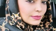 استایل پلنگی خانم بازیگر در ماشینش + عکس
