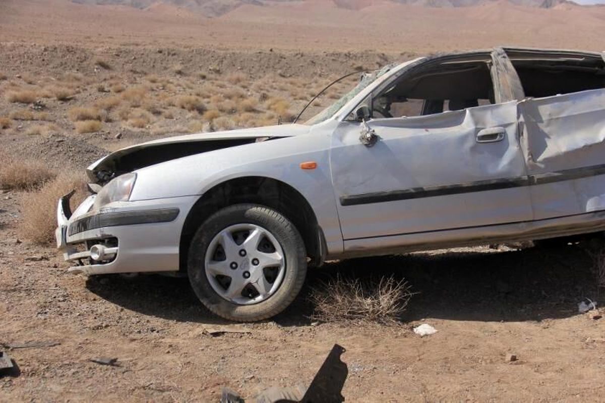 واژگونی خودرو اتباع خارجی درمیبد ۱۲زخمی برجا گذاشت