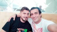 رفاقت صمیمانه یوسف تیموری و نیما شاهرخ شاهی + عکس