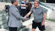 دیدار مدیرعامل پرسپولیس با برانکو و بازیکنان
