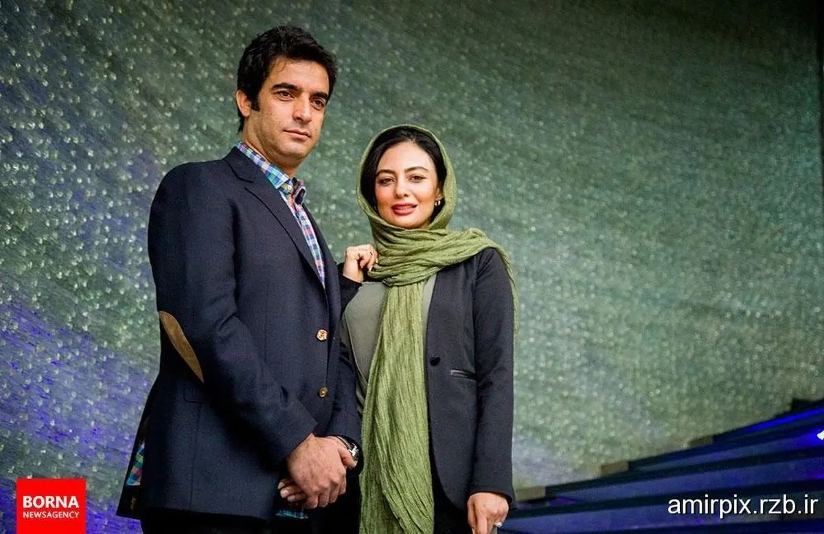 منوچهر هادی و همسرش در پشت صحنه «رحمان 1400»+عکس