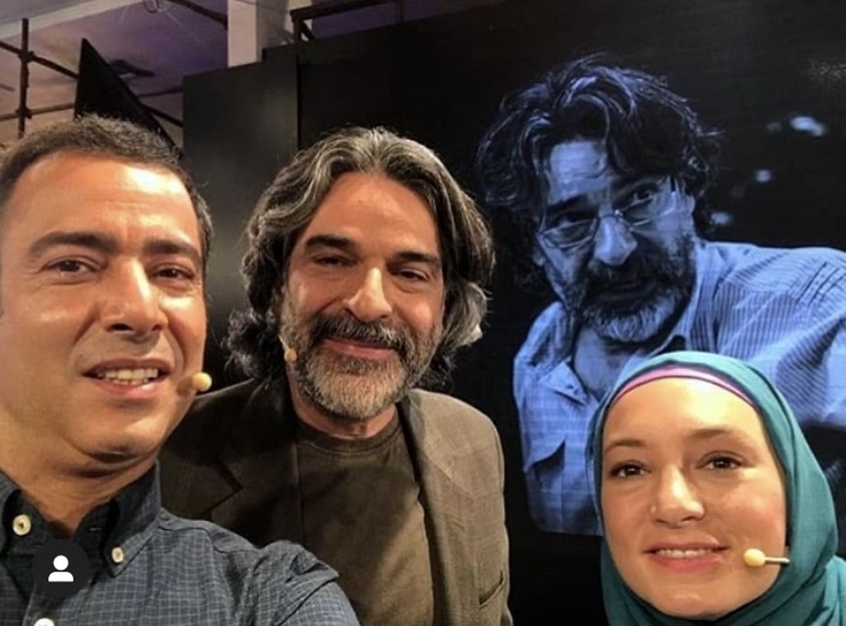 اردلان شجاع کاوه در کنار زوج مشهور بازیگر + عکس