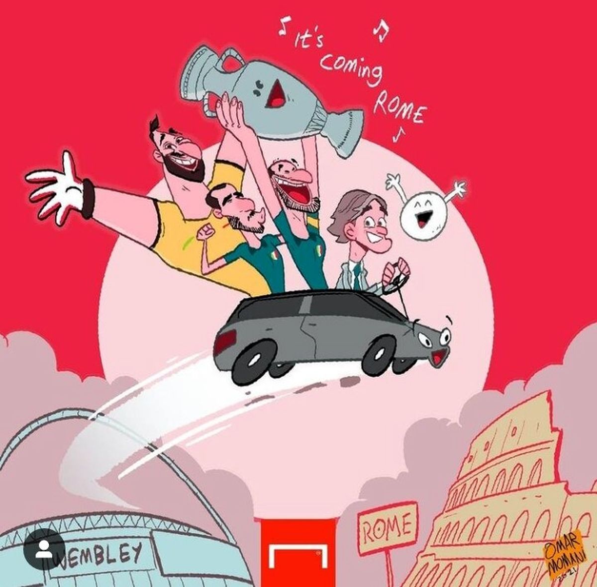  بالاخره جام به رُم بازگشت! +عکس
