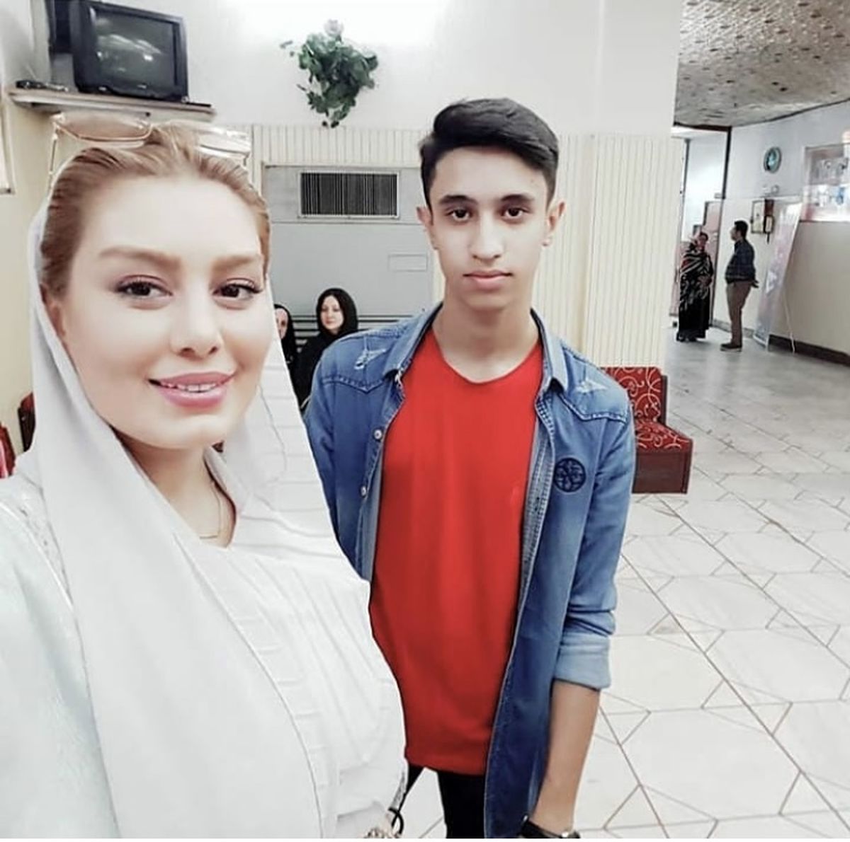 هوادار نوجوان سحر قریشی + عکس