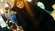 سحر قریشی با چادر مشکی + عکس