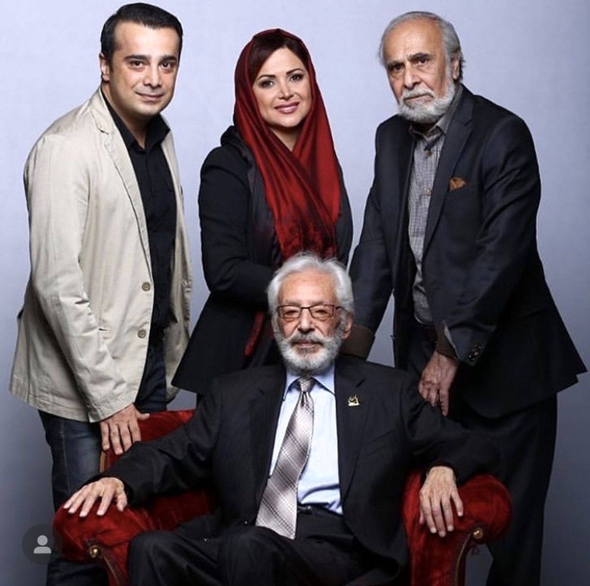 خاطره بازی خانواده امیرسلیمانی با بازیگر مشهور + عکس