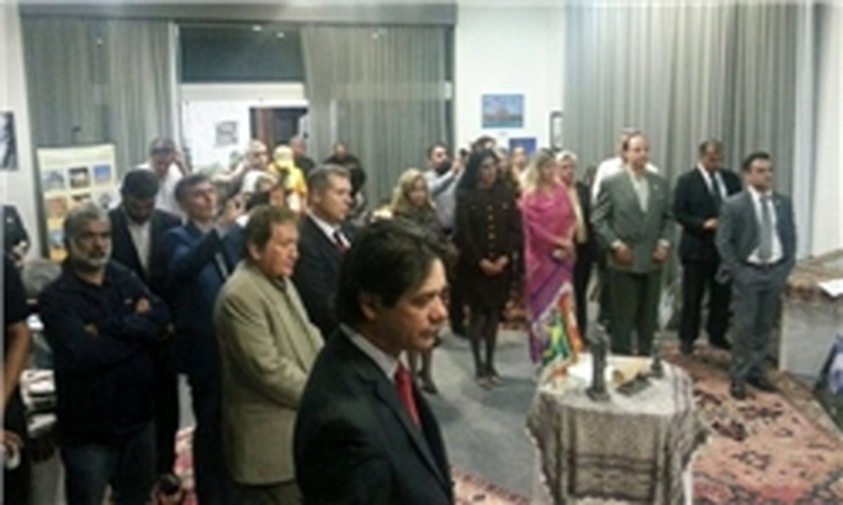 افتتاح نمایشگاه فرهنگی ایران در ریو + عکس