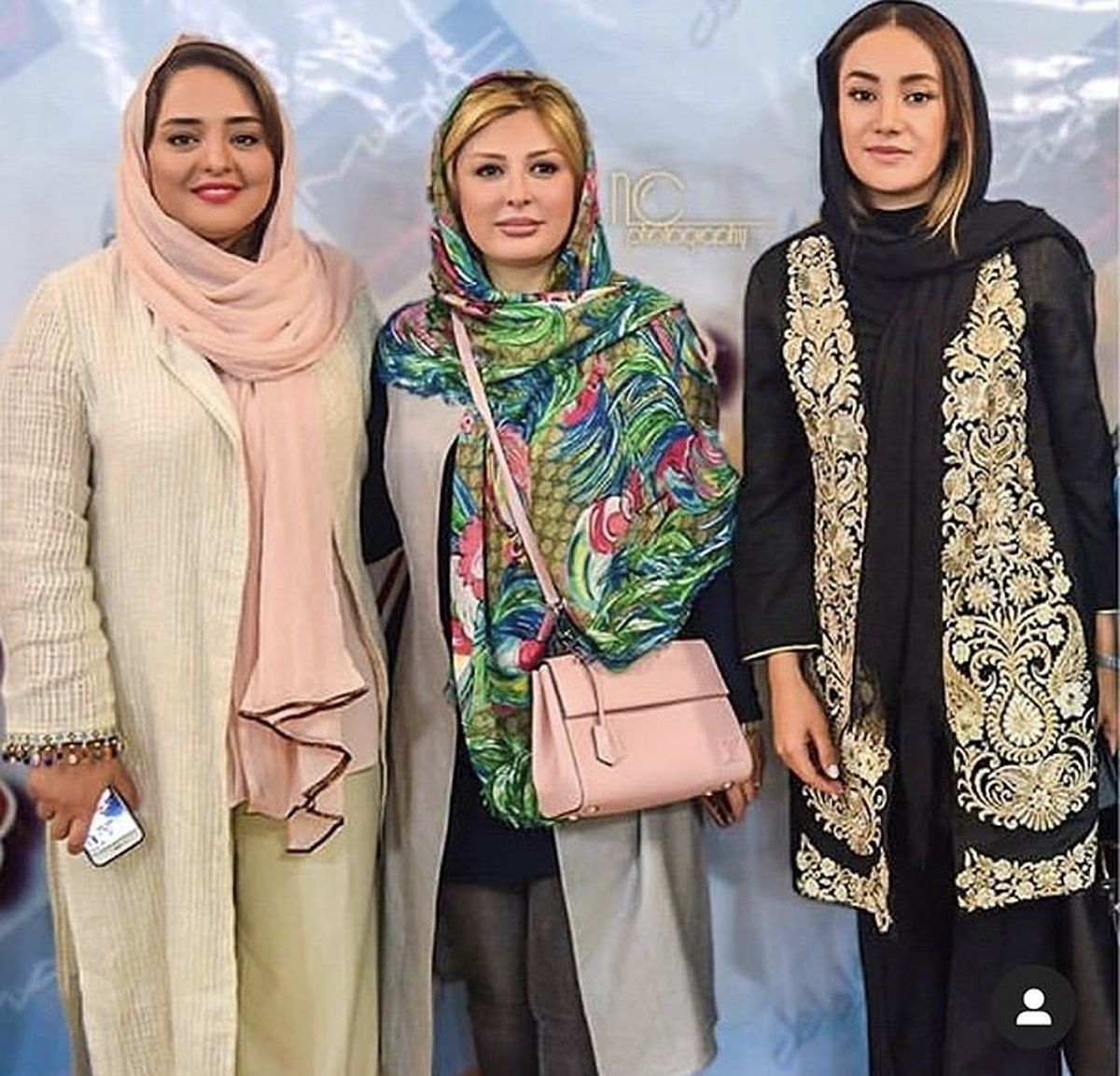 نیوشا ضیغمی در میان‌ دوستان معروفش + عکس