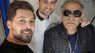 سلفی دانیال عبادی با دوستان بازیگرش + عکس