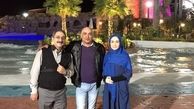 حدیث فولادوند و رامبد درکنار جزیره بازی زیبا+عکس