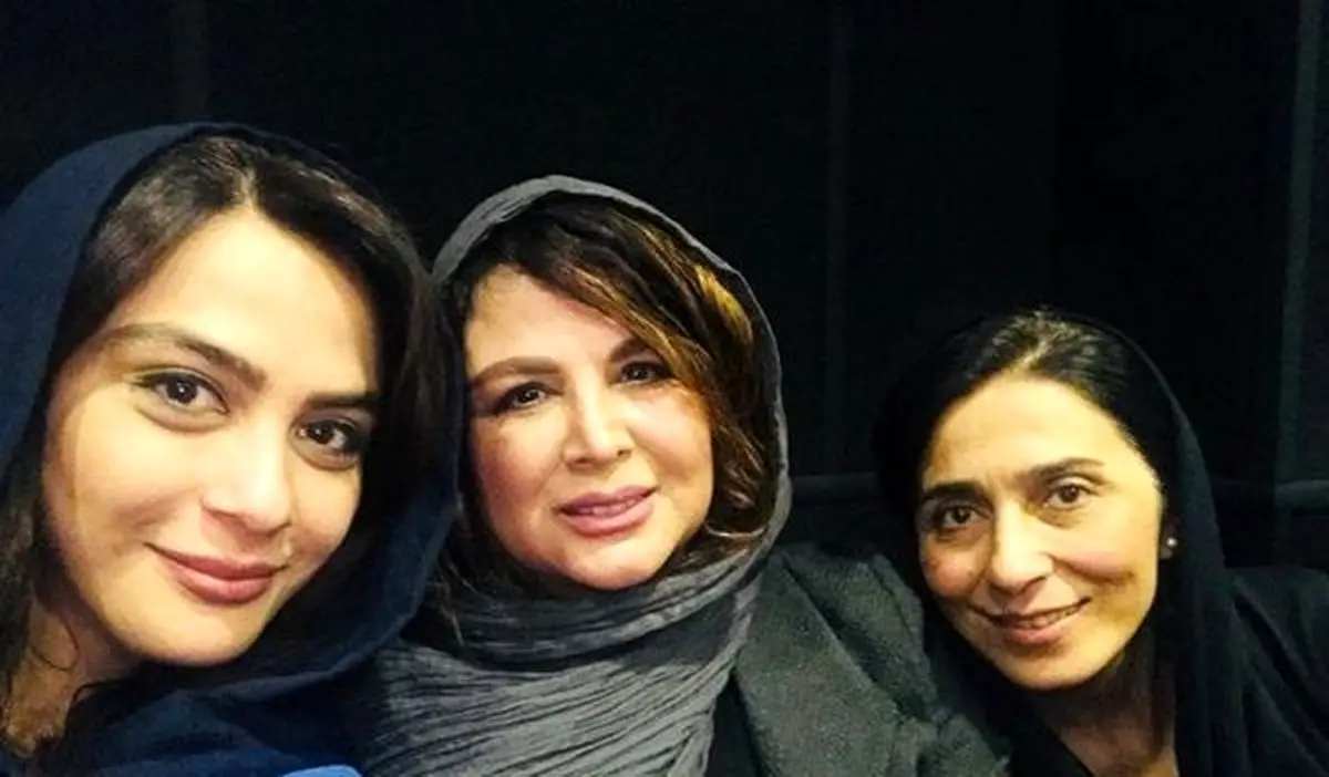 مارال فرجاد و شهره سلطانی در یک قاب