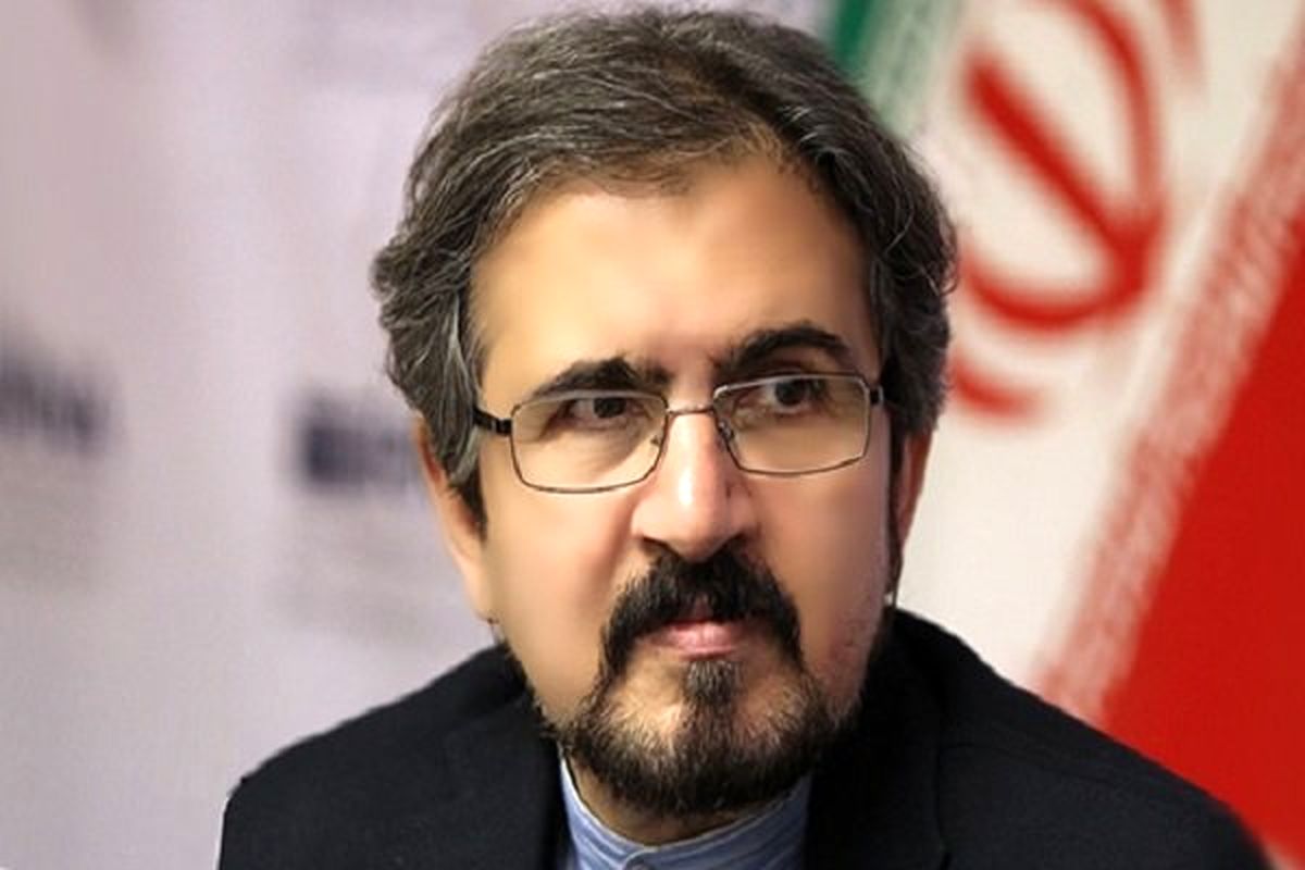 واکنش قاسمی به اظهارات سخنگوی وزارتخارجه انگلیس