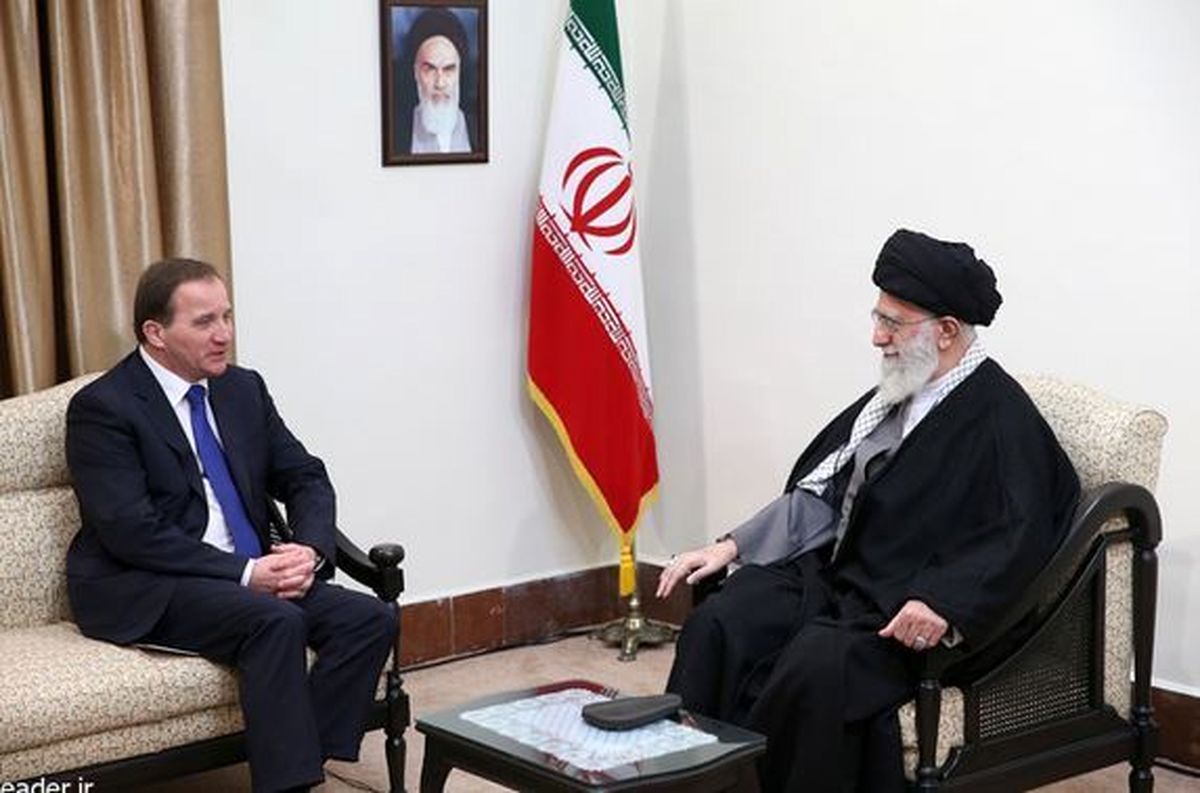 نخست‌وزیر سوئد با رهبر انقلاب دیدار کرد 