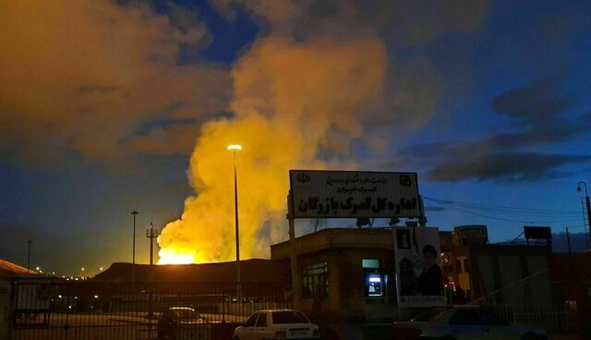 انفجار خط لوله گاز صادراتی ایران به ترکیه