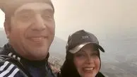 مانی رهنما و‌همسرش در ارتفاعات + عکس
