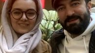  همسر جوان مجید صالحی + عکس
