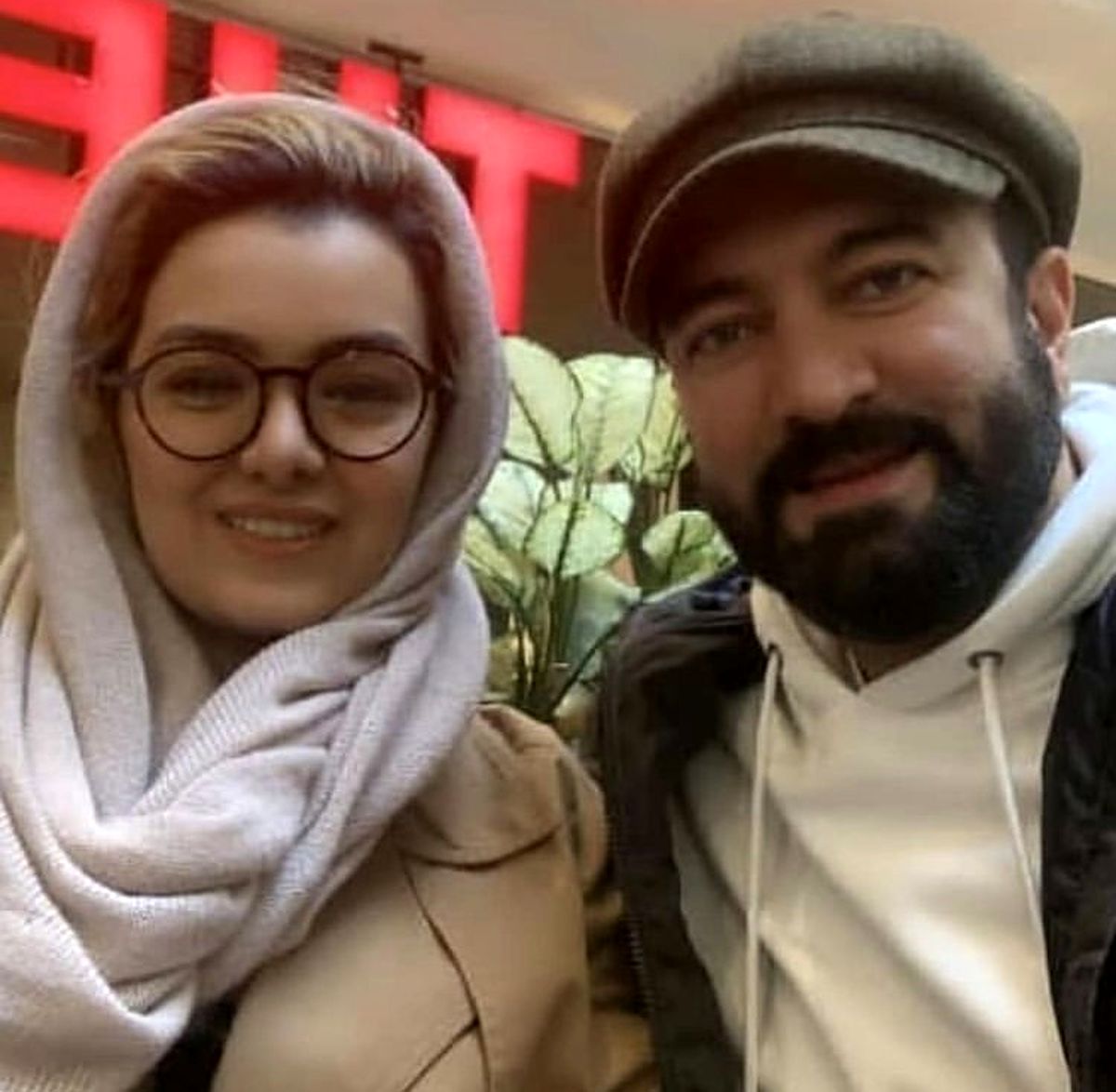 همسر جوان مجید صالحی + عکس