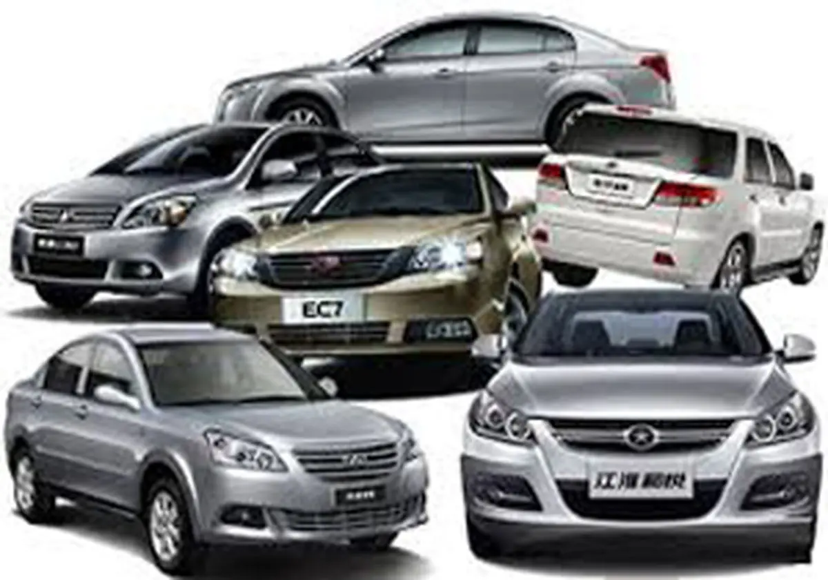 نمره منفی به خودروهای چینی بخاطر بی کیفیتی