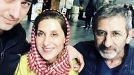فاطمه معتمد آریا در کنار همسرش و پسرش + عکس