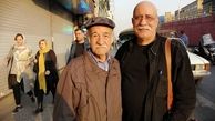 کشمکش هوشنگ گلمکانی و آقای بازیگر معروف وسط خیابان+عکس