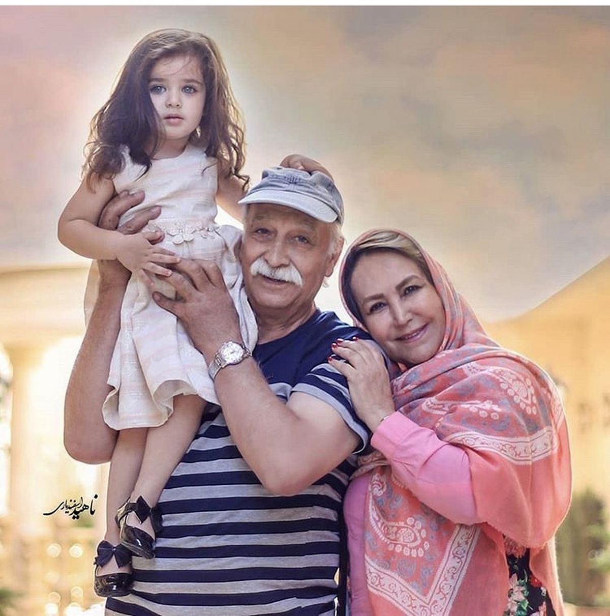 نوه خانم‌‌ و ‌آقای بازیگر + عکس