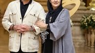 رویا نونهالی و همسرش+عکس