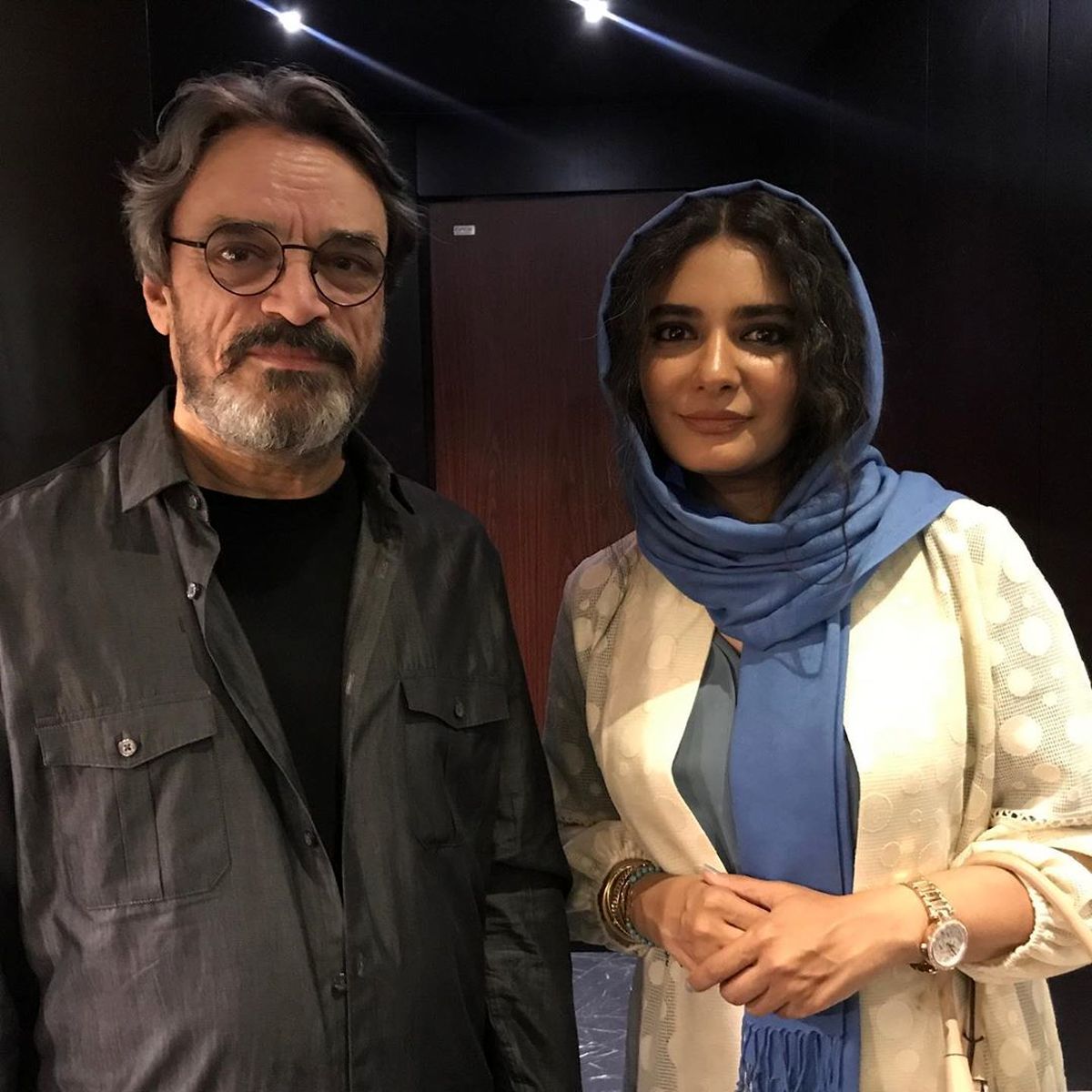 عکس یادگاری خوشمزه لیندا کیانی