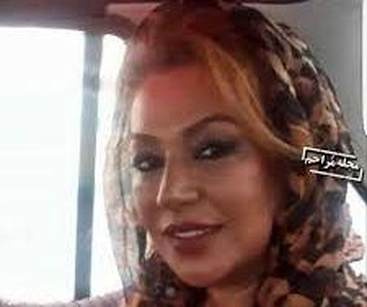 نسرین مقانلو در یک رستوران در ارومیه /عکس