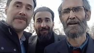 شباهت هادی کاظمی و پدرش + عکس
