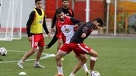 حضور حسین ماهینی و محسن ربیع خواه در تمرینات گروهی پرسپولیس