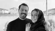عاشقانه های پژمان بازغی و همسرش + عکس