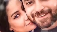 سلفی عاشقانه بابک جهانبخش و همسرش + عکس
