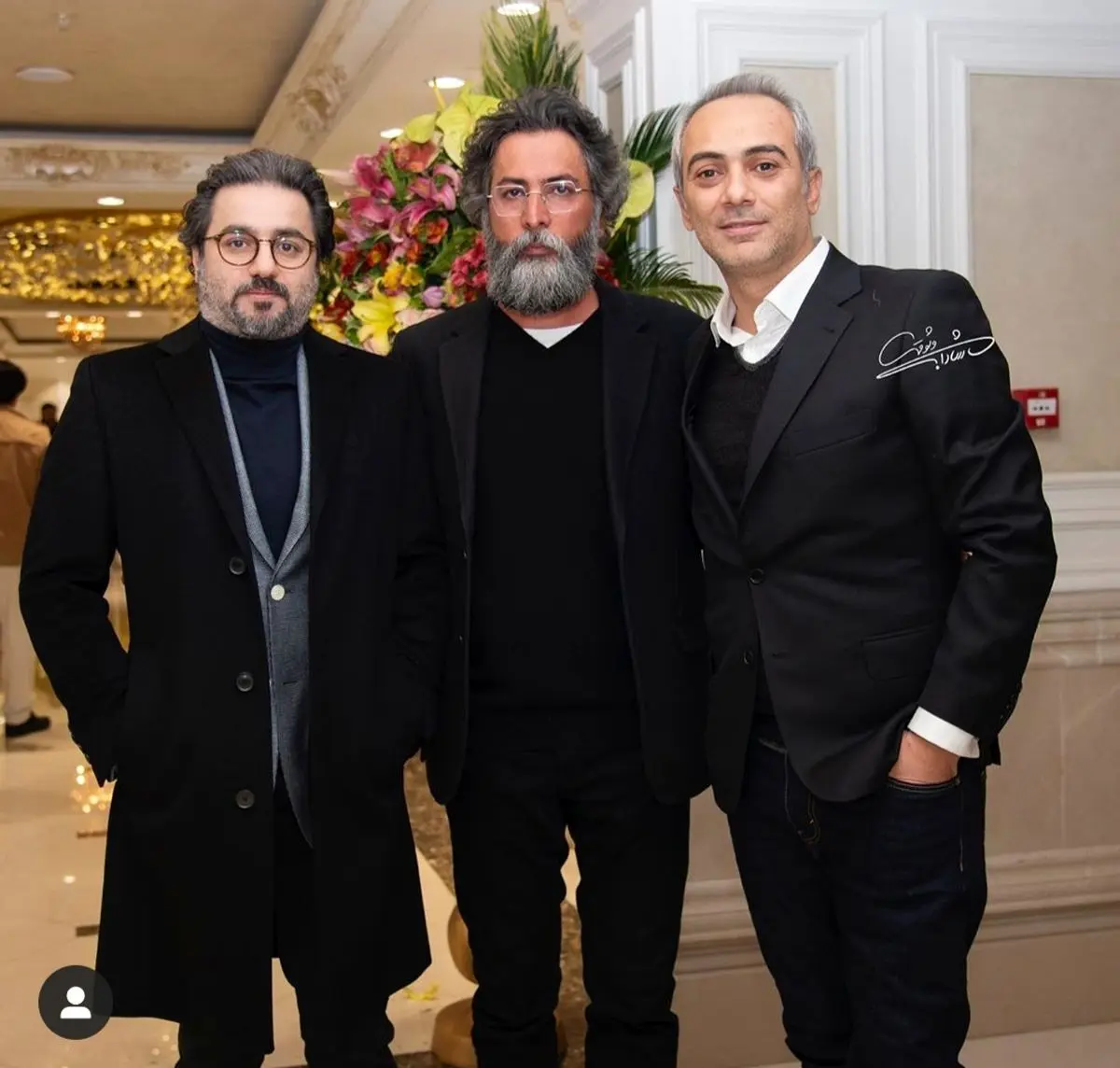 علی قربان زاده، سعید ملکان و مجید مطلبی در یک قاب