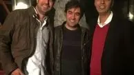 شهاب حسینی در کنار برادران فردوسی پور + عکس