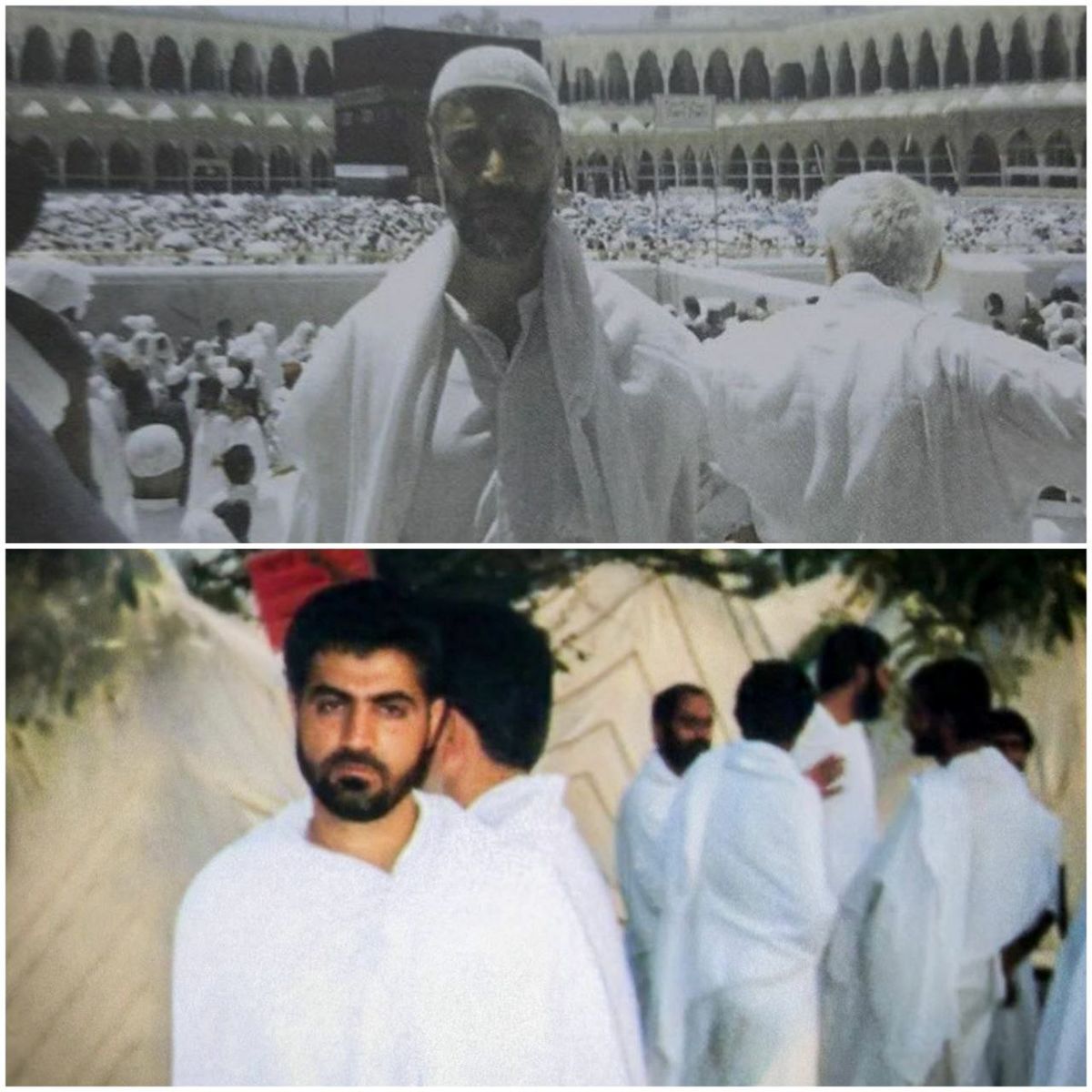 شهید حاج قاسم سلیمانی و شهید ابومهدی المهندس در حج