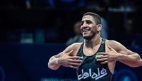 ساعت مبارزه رحمان عموزاد در فینال المپیک