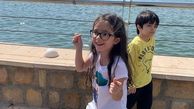 دو قلوهای مجید صالحی لب دریا+عکس