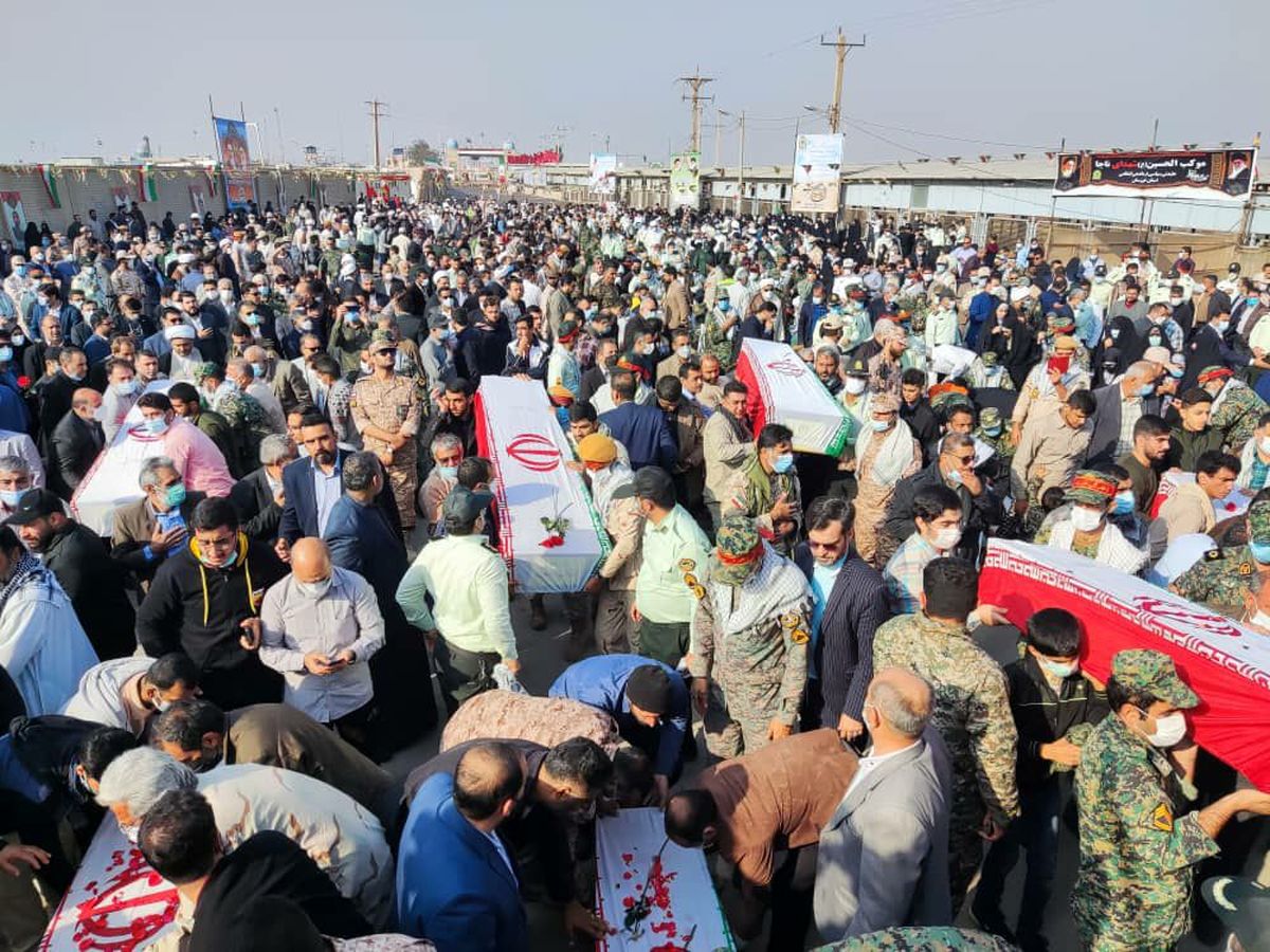 پیکر ۵۸ شهید از مرز شلمچه وارد کشور شد