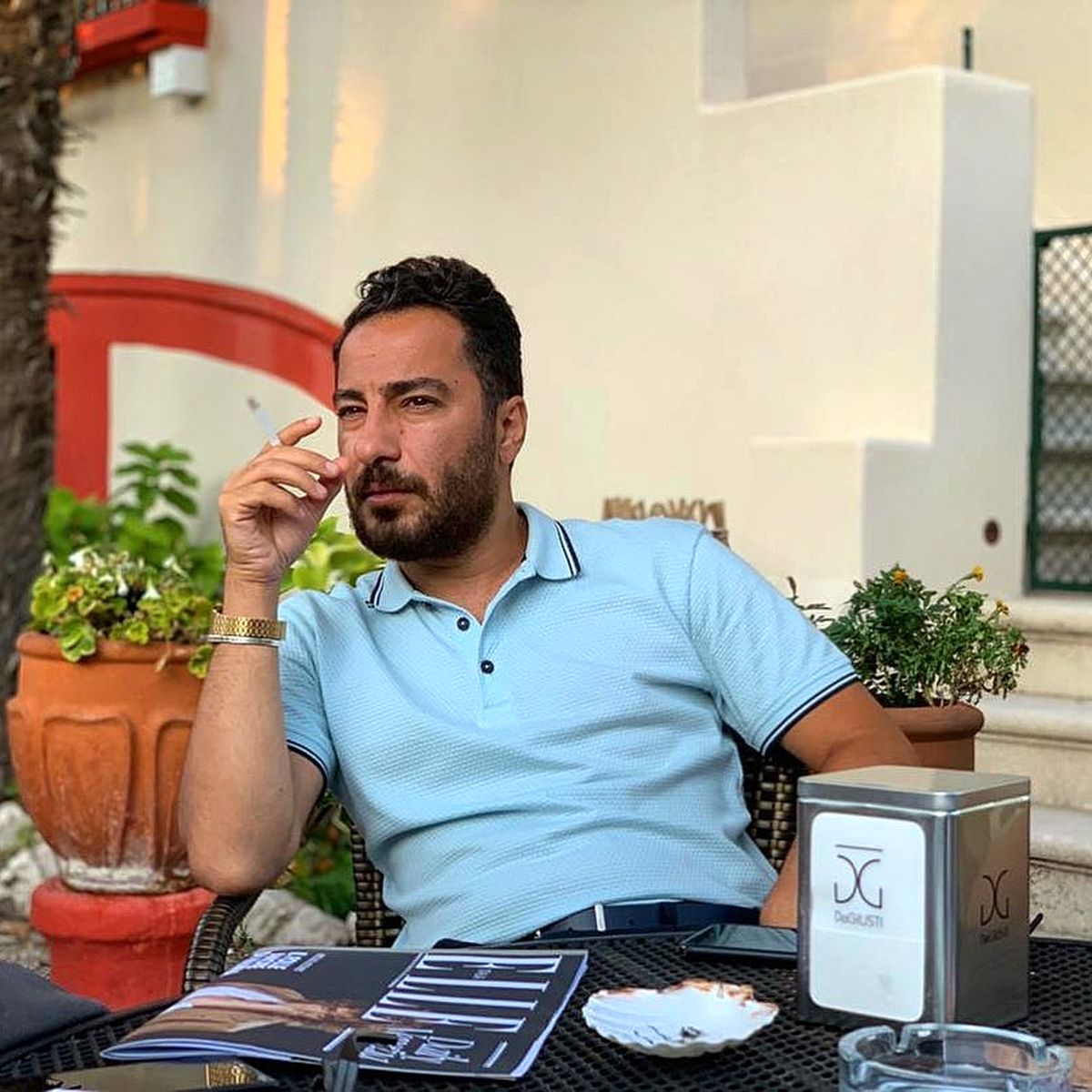 گردش نوید محمدزاده در ونیز+عکس