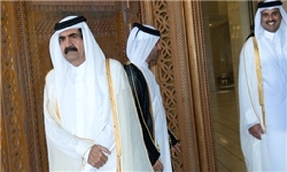 اولین نطق تلویزیونی امیر جدید قطر