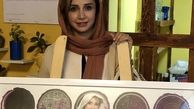 تابلو زیبا شبنم‌ قلی خانی + عکس