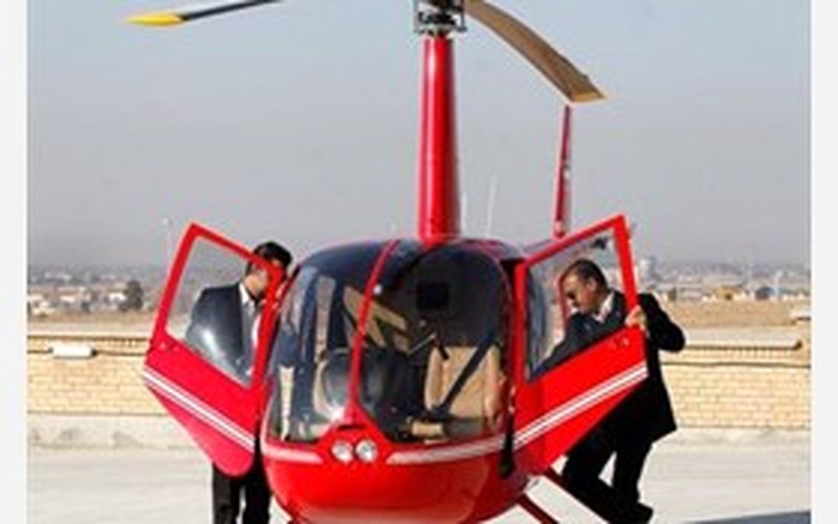 سقوط بالگرد آموزشی در شیراز 