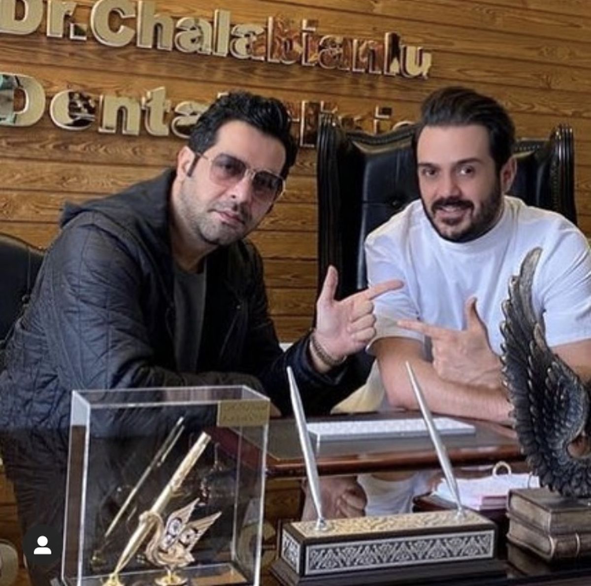 کامران تفتی و پزشک شخصی اش + عکس