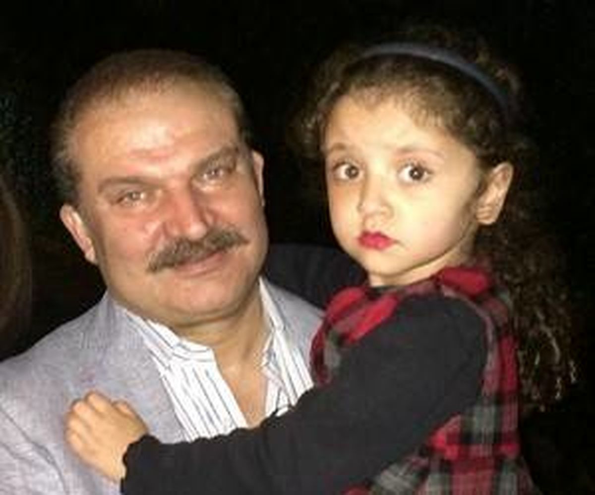 دختر مهدی سلطانی در کنار پدر + عکس