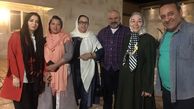 دورهمی جمعی از بازیگران معروف + عکس
