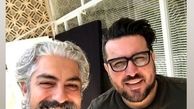 سلفی محسن کیایی با مرد خوشتیپ سینمای ایران + عکس
